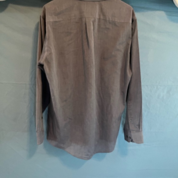 Mens 16 (34-35) STAFFORD WRINKLE FREE LONG SLEEVED BUTTON UP DRESS SHIRT - Picture 5 of 5